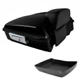 チョップドパック トランク バックレスト ハーレー ツアーパック ツーリング ロードキング 2009-2013 に適合 Chopped Pack Trunk Backrest Fit For Harley Tour-Pak Touring Road King 2009-2013