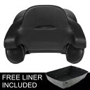 マットブラック キング トランク バックレスト パッド スピーカー ハーレー ストリート グライド 2014-24 に適合 Matte Black King Trunk Backrest Pad Speakers Fit For Harley Street Glide 2014-24