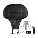 ブラック フロント ドライバー ライダー バックレスト ハーレー エレクトラ ロード グライド 1988-2023 22 に適合 Black Front Driver Rider Backrest Fit For Harley Electra Road Glide 1988-2023 22