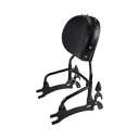 ブラック 12 インチ シーシーバー バックレスト インディアン チーフ ダークホース クラシック ヴィンテージ 14-18用 Black 12" Sissy Bar Backrest For Indian Chief Dark Horse Classic Vintage 14-18