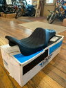 Drag Specialtys プレデター III ダイヤモンド シートは、2008 ~ 2022 年のハーレー ツーリング モデルに適合します。 Drag Specialties Predator III Diamond Seat fits 2008-2022 Harley Touring Models