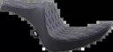 Drag Specialtys プレデター III シルバー ダイヤモンド シート 2006-17 ハーレー ソフテイル ファットボーイ Drag Specia...