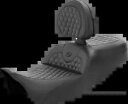 Saddlemen ロードソファ ハニカムジェルシート & バックレスト 2008-2024 ハーレーツーリングに適合 Saddlemen Roadsofa Honeycomb Gel Seat & Backrest fits 2008-2024 Harley Touring