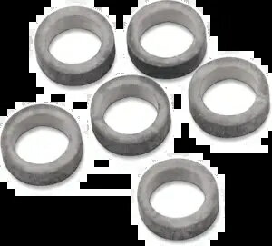Drag Specialty オートバイ 6 パック 燃料クロスオーバー ライン ワッシャー ハーレーダビッドソン Drag Specialties Motorcycle 6 Pack Fuel Crossover Line Washers Harley Davidson