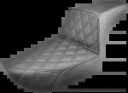Saddlemen ステップアップ フロント格子ゲルシート 1996-2003 ハーレー ダイナ FXDL FXDX に適合 Saddlemen Step Up Front Lattice Gel Seat fits 1996-2003 Harley Dyna FXDL FXDX