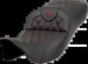 Saddlemen ロードソファ バーガンディ ラティス 拡張ゲルシート 2008-24 ハーレーツーリング用 Saddlemen Roadsofa Burgu...