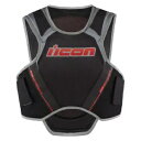 Icon ソフトコア アダルト メンズ メガボルト フィールド アーマー ストリート バイク ライディング ベスト Icon Softcore Adult Mens Megabolt Field Armor Street Motorcycle Riding Vest