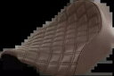 Saddlemen ブラウン レネゲード ラティス ソロ ジェル シート 2023-2024 ハーレー ツーリングに適合 Saddlemen Brown Ren...