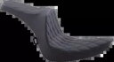 Drag Specialtys プレデター III ダイヤモンドシート 2006-2017 ハーレー ソフテイル ファットボーイ用 Drag Specialties Predator III Diamond Seat for 2006-2017 Harley Softail Fat Boy