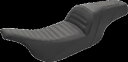 Saddlemen スリム プリーツ ゲル 2 アップ シート 1997-2007 ハーレー ツーリング モデル FLTR FLHTI Saddlemen Slim Pleated Gel 2-Up Seat 1997-2007 Harley Touring Models FLTR FLHTI