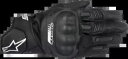 Alpinestars メンズ ペア ブラック SP5 レザー オートバイ ライディング ストリート レーシング グローブ Alpinestars Mens Pair Black SP5 Leather Motorcycle Riding Street Racing Gloves