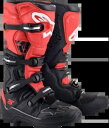 Alpinestars Tech 5 メンズ ブラック レッド オートバイ ライディング ダート バイク レーシング ブーツ MX Alpinestars Te...