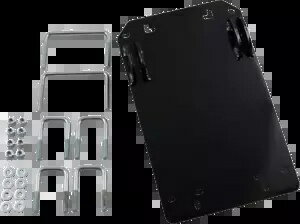 Moose ブラック ATV オフロード除雪機マウント 2004-2023 Can-Am アウトランダー レネゲード 800 Moose..