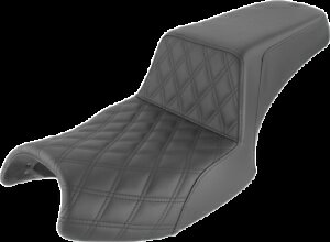 Saddlemen ステップアップ フロント格子シート 2020-2023 インディアン チャレンジャー パシュートに適合 Saddlemen Step Up Front Lattice Seat fits 2020-2023 Indian Challenger Pursuit