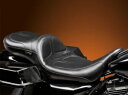 Le Pera Maverick 拡張ダディロングレッグシート 2008-2023 ハーレーツーリングに適合 Le Pera Maverick Extended...