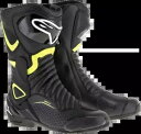 Alpinestars メンズ ブラック イエロー SMX-6 V2 オートバイ ライディング ストリート レーシング ブーツ Alpinestars Mens...