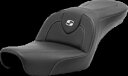 Saddlemen ロードソファ カーボンファイバー ゲルシート 1996-2003 ハーレー ダイナ スーパー グライド Saddlemen Road Sofa Carbon Fiber Gel Seat 1996-2003 Harley Dyna Super Glide