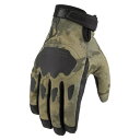 アイコン フーリガン アダルト メンズ タン カモフラージュ オートバイ ライディング ストリート レーシング グローブ Icon Hooligan Adult Mens Tan Camo Motorcycle Riding Street Racing Gloves