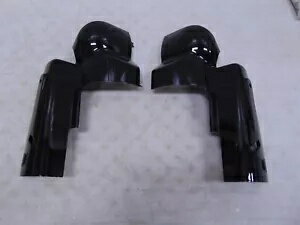ハーレー ビビッド ブラック 左右計器ゲージ ハウジング 15-23 FLTR ペア Harley Vivid Black Left & Right Instrument Gauge Housing 15-23 FLTR Pair