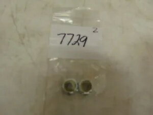 純正ハーレーダビッドソン六角ロックナット数量 2 P/N: 7729 Genuine Harley Davidson Hex Lock Nut Qty 2 P/N: 7729
