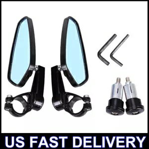 オートバイ 7/8 "22 ミリメートルハンドルバーエンドバックミラーサイドミラーホンダ Grom MSX 125 Mot..