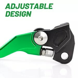 CNC ピボットブレーキクラッチレバー Kawasaki KX65 KX85 KX110 KX112 KX125/250 グリーン CNC Pivot Brake Clutch Levers For Kawasaki KX65 KX85 KX110 KX112 KX125/250 Green