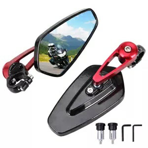 ハンドルバーエンドミラーオートバイリアビューウイングミラーホンダ 250 390 690 Handle Bar End Mirrors Motorcycle Rear View Wing Mirror For Honda 250 390 690