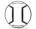 ヘッドライト ストーン ガード アーマー グリル Triumph カスタム プロジェクト バイク用 7 インチ Headlight Stone Guard Armour Grill for Triumph Custom Project Motorbike 7 INCH(2)