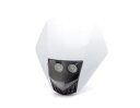 LED ヘッドライトマスク ホワイト ヤマハ WR TT DT エンデューロ スーパーモト モトクロス用 LED Headlight Mask WHITE for Yamaha WR TT DT Enduro Supermoto Motocross