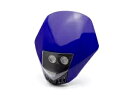 LED ヘッドライトマスク ブルー ヤマハ FZR FZS R3 R6 R1 Fazer ストリートファイター プロジェクト用 LED Headlight Mask BLUE for Yamaha FZR FZS R3 R6 R1 Fazer Streetfighter Project