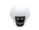 バイクのヘッドライト ヘッドランプ ホワイト LED プロジェクト ストリートファイター スーパーモト Motorbike Headlight Headlamp WHITE LED Project Streetfighter Supermoto