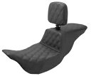 SADDLEMEN 0801-1466 808-07B-195BR ツアーステップアップシート - ライダーバックレスト SADDLEMEN 0801-1466...