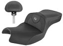 SADDLEMEN 0810-2185 I20-06-185BR Roadsofa? カーボンファイバーシート - 背もたれ付き SADDLEMEN 0810-...