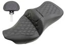 SADDLEMEN 0801-1207 808-07B-182TBR ロードソファ トライク シート - フル格子ステッチ SADDLEMEN 0801-120...