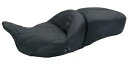 MUSTANG 0801-0963 79007 ヒーター付きワンピース デラックス 2 アップ ツーリング シート FL 08-21 MUSTANG 0801-0963 79007 Heated One-Piece Deluxe 2-Up Touring Seat FL 08-21