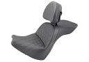 サドルメン 0802-1299 818-31-030LS エクスプローラー格子ステッチシート -背もたれ付き SADDLEMEN 0802-1299 818-3...
