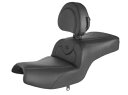 SADDLEMEN 0810-2351 I20-06-187BR RoadSofa? シート - 背もたれ付き - ブラック SADDLEMEN 0810-23...