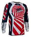 新品 Fox Racing Youth 180 Goat Jersey - ネイビー - Youth L - 29714-007-YL New Fox Raci...