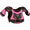 FOX Racing ユース ピーウィー タイタン モトクロス ルースト ディフレクター、ブラック/ピンク、S/M FOX RACING Youth Peewee Titan Motocross Roost Deflector, Black/Pink, S/M