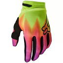 新品 Fox Racing Youth 180 Stakt グローブ - レッド/イエロー -Youth Medium- 30474-080-YM New Fox Racing Youth 180 Stakt Gloves- Red/Yellow -Youth Medium- 30474-080-YM