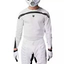 新しいフォックス レーシング エアライン アビエーション ジャージ - ホワイト - M New Fox Racing Airline Aviation Jer...