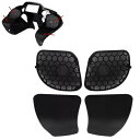 アッパーフェアリンググローブボックスドアスピーカーグリルハーレーロードグライド 15-23 19 に適合 Upper Fairing Glove Box Doors Speaker Grilles Fit For Harley Road Glide 15-23 19