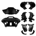 インナーアウターフェアリングスピーカーグローブボックスエアダクトハーレーロードグライド15-Upに適合 Inner Outer Fairing Speaker Glove Box Air Duct Fit For Harley Road Glide 15-Up