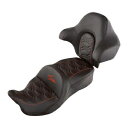 運転席助手席バックレスト ハーレーツーリングストリートグライド14-23用 ブラウン Driver Passenger Seat Backrest Fit For Harley Touring Street Glide 14-23 Brown