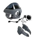 7 "ヘッドライトフロントアッパーフェアリング下部ハーレーソフテイルローライダー 18-23 19 に適合 7" Headlight Front Upper Fairing Lower Fit For Harley Softail Low Rider 18-23 19