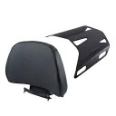 ブラック助手席バックレスト & 荷物ラックホンダゴールドウィング GL1800B/BD 18-23 に適合 Black Passenger Backrest & Luggage Rack Fit For Honda Goldwing GL1800B/BD 18-23