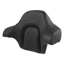キングパック トランク ラップ アラウンド バックレスト パッド ハーレー ツーリング 2014-Up 23 ブラックに適合 King Pack Trunk Wrap Around Backrest Pad Fit For Harley Touring 2014-Up 23 Black