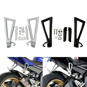 後部乗客フットレストフットペグブラケットセットヤマハ YZF-R6 2006-2016 15 Rear Passenger Footrest Foot Pegs Bracket Set Fit For Yamaha YZF-R6 2006-2016 15