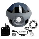 7インチ ヘッドライト フロント アッパー フェアリング マウント ハーレー ソフテイル ローライダー 18-23 米国に適合 7" Headlight Front Upper Fairing Mount Fit For Harley Softail Low Rider 18-23 US
