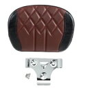 ブラックブラウン乗客用シーシーバーバックレストハーレーツーリングロードキンググライド用 Black Brown Passenger Sissy Bar Backrest Fit For Harley Touring Road King Glide